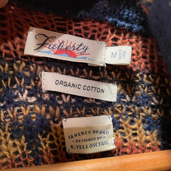 Faherty B. Yellowtail Lodge Cardigan - Picture 6 of 8